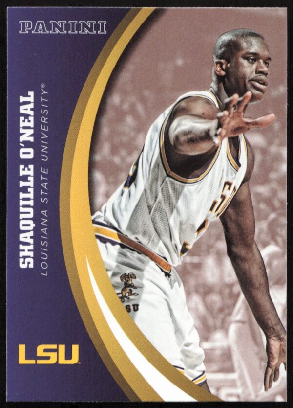 2015 Panini LSU Tigers Shaquille O'Neal #79 (Front)