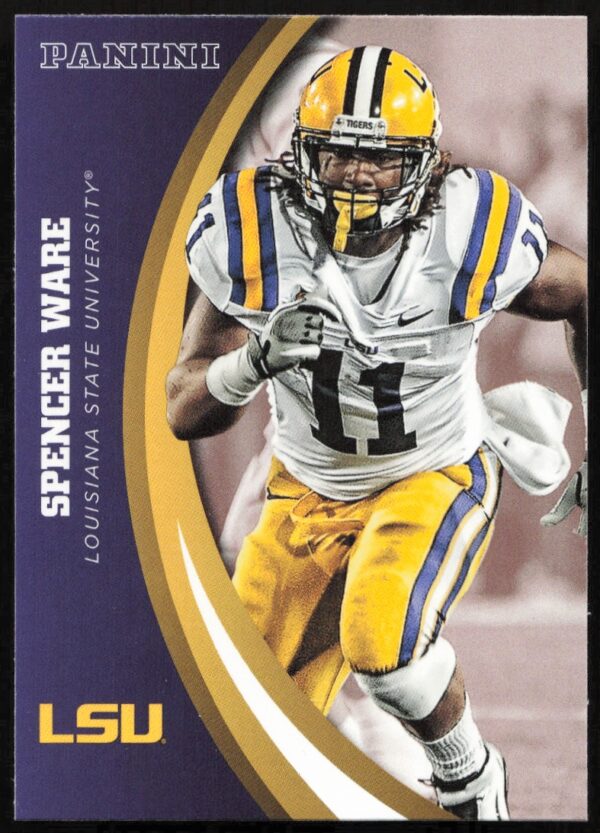 2015 Panini LSU Tigers Spencer Ware #58 (Front)