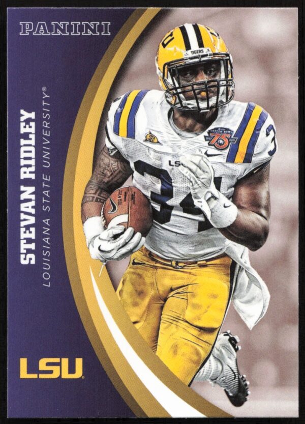 2015 Panini LSU Tigers Stevan Ridley #59 (Front)