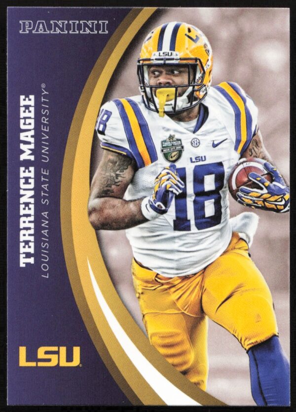 2015 Panini LSU Tigers Terrence Magee #60 (Front)