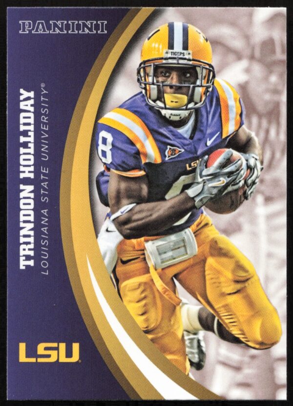 2015 Panini LSU Tigers Trindon Holliday #63 (Front)