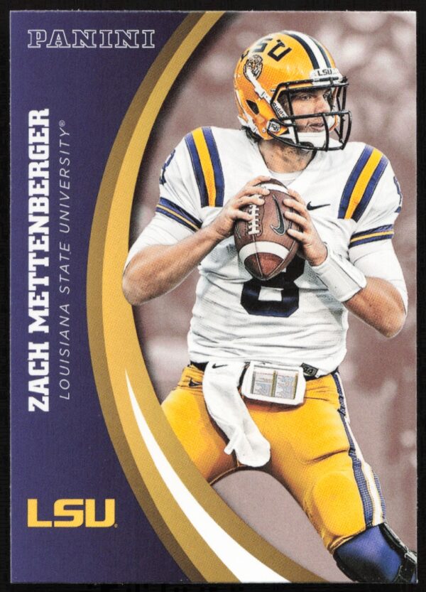 2015 Panini LSU Tigers Zach Mettenberger #67 (Front)