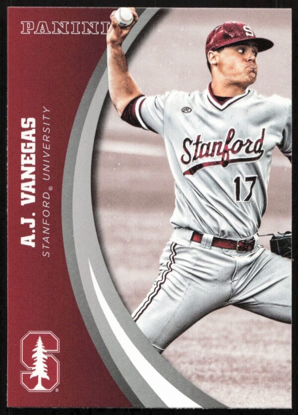 2015 Panini Stanford University A.j Vanegas #20 (Front)