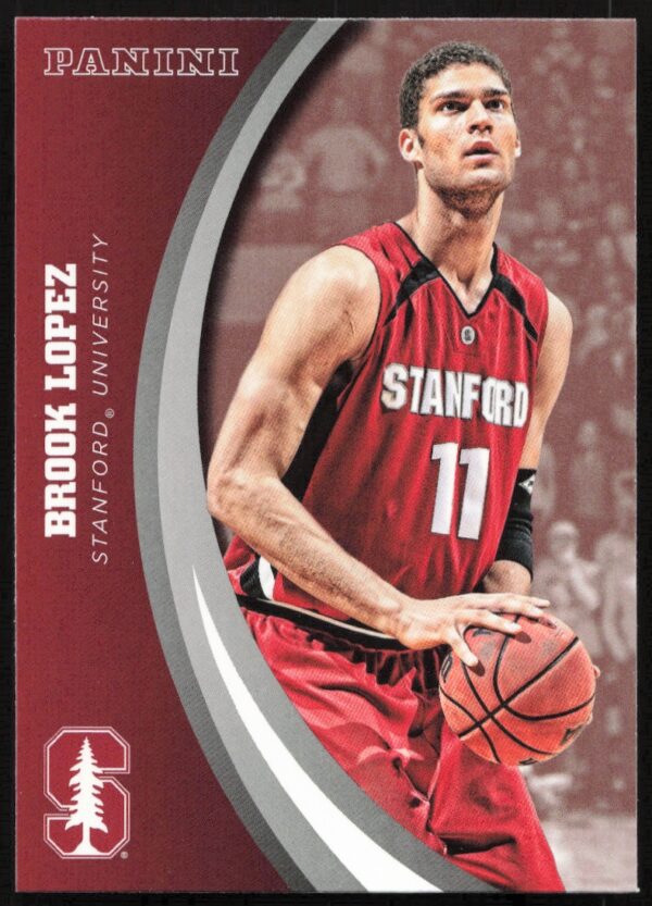 2015 Panini Stanford University Brook Lopez #22 (Front)