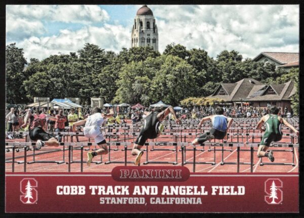 2015 Panini Stanford University Cobb Track And Angell Field #9 (Front)