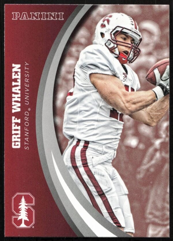 2015 Panini Stanford University Griff Whalen #17 (Front)