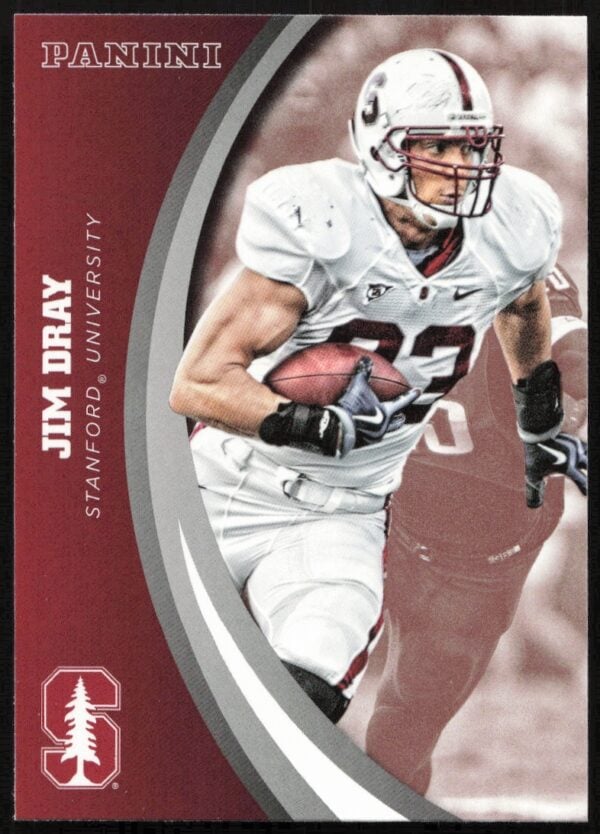 2015 Panini Stanford University Jim Dray #21 (Front)