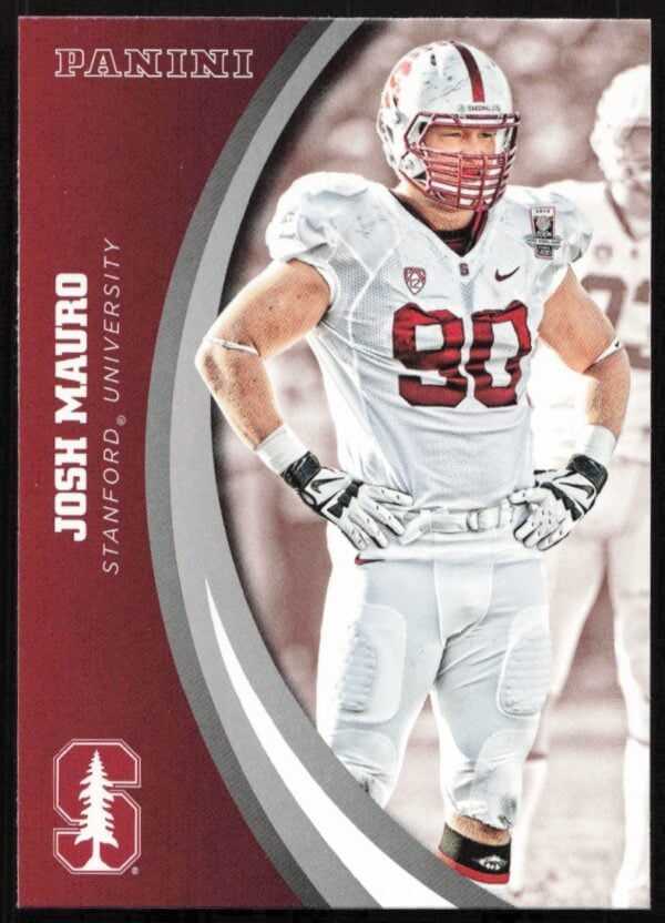 2015 Panini Stanford University Josh Mauro #27 (Front)