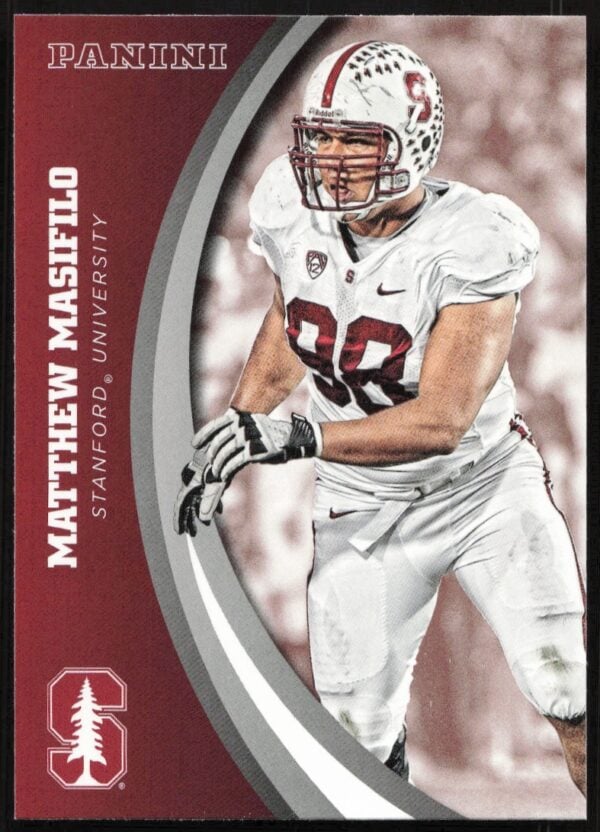 2015 Panini Stanford University Matthew Masifilo #31 (Front)