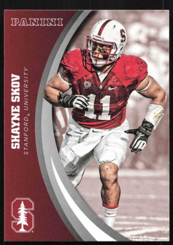 2015 Panini Stanford University Shayne Skov #37 (Front)