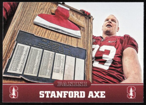 2015 Panini Stanford University Stanford Axe #10 (Front)