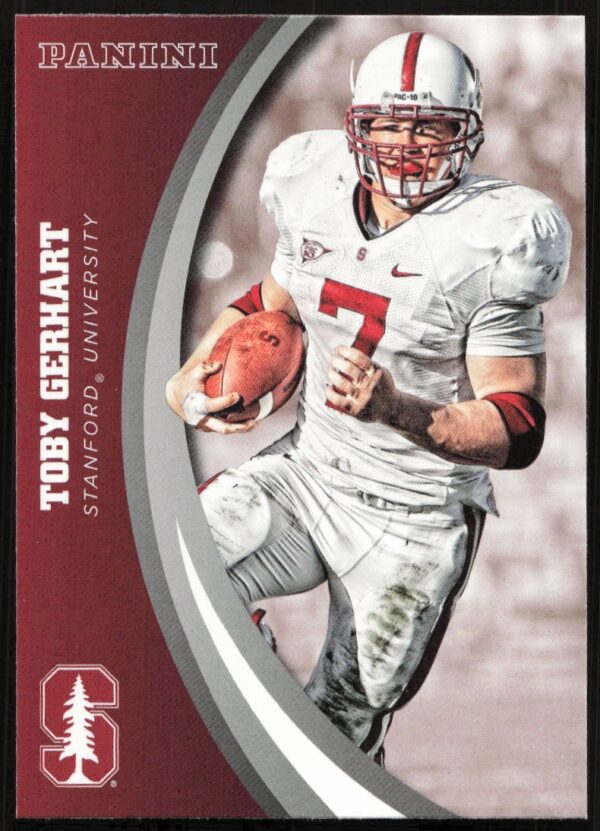 2015 Panini Stanford University Toby Gerhart #41 (Front)