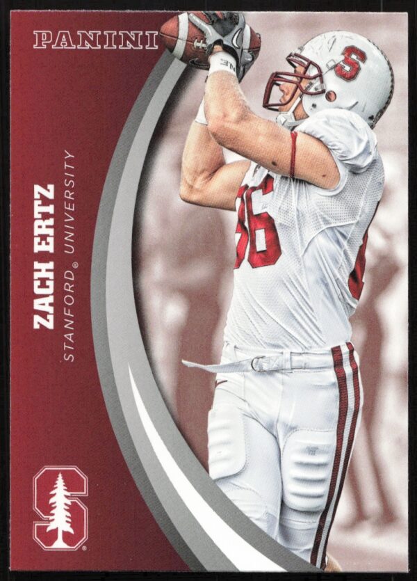 2015 Panini Stanford University Zach Ertz #47 (Front)