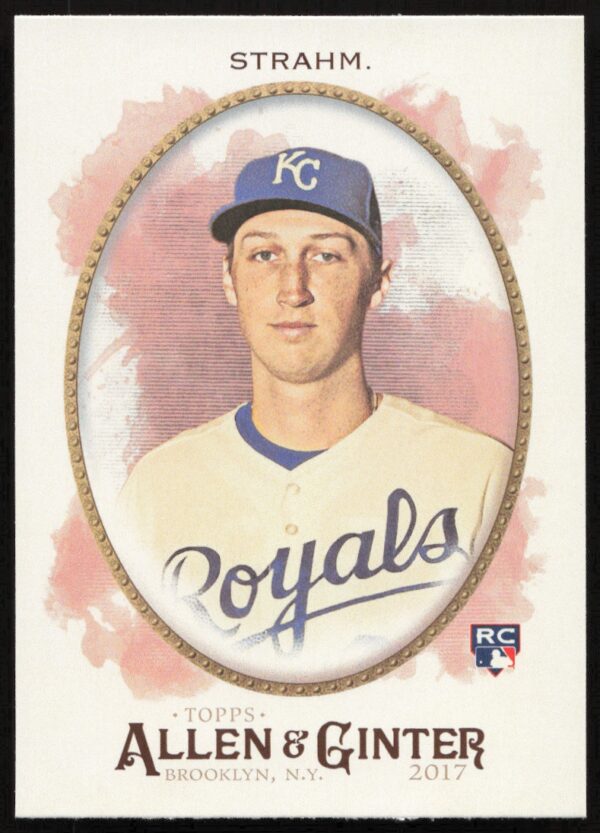 2017 Topps Allen & Ginter Matt Strahm #313 (Front)