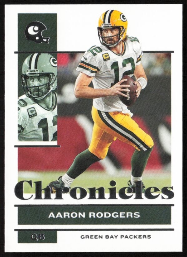2021 Panini Chronicles Aaron Rodgers #38 (Front)