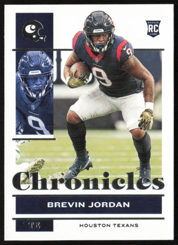 2021 Panini Chronicles Brevin Jordan #37 (Front)