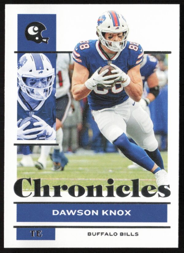 2021 Panini Chronicles Dawson Knox #11 (Front)