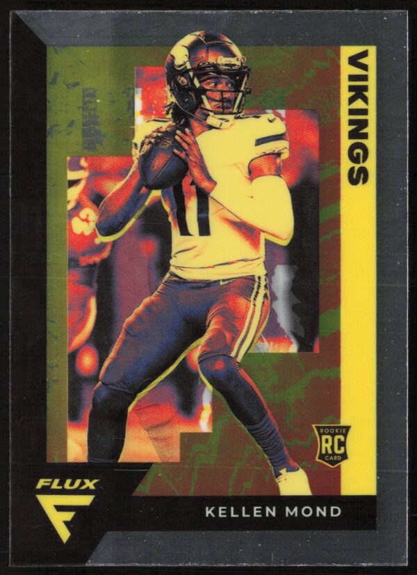 2021 Panini Chronicles Kellen Mond Flux Rookies #FX-6 (Front)