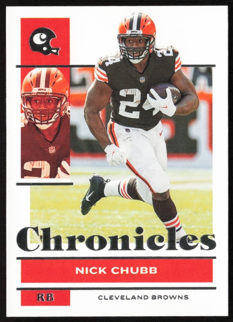 2021 Panini Chronicles Nick Chubb #23 (Front)