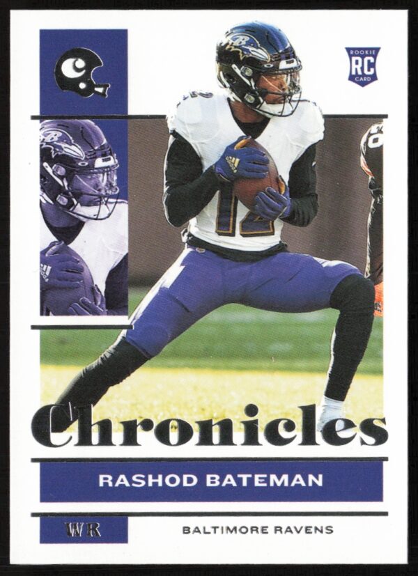 2021 Panini Chronicles Rashod Bateman #8 (Front)