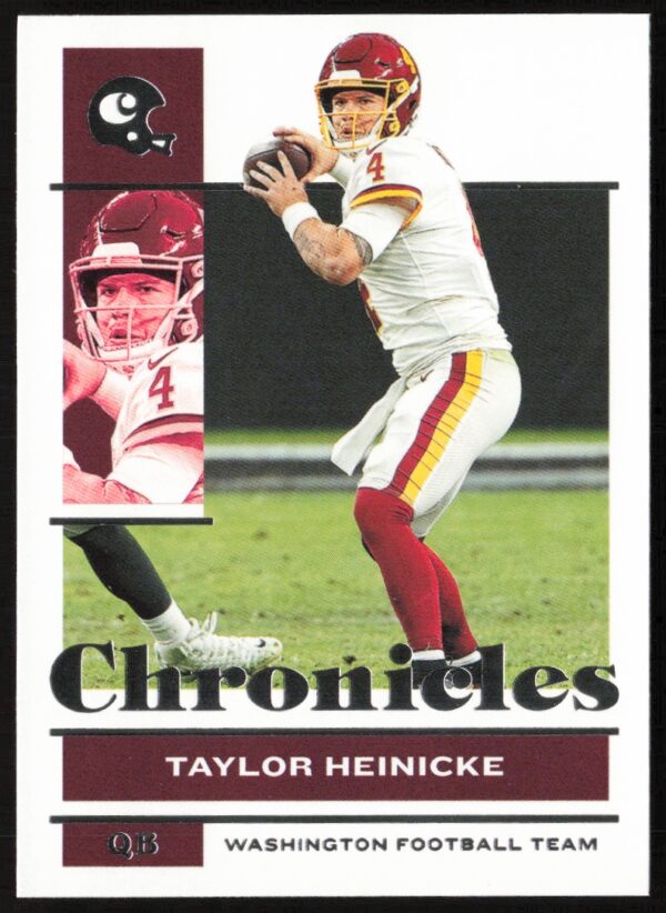 2021 Panini Chronicles Taylor Heinicke #95 (Front)