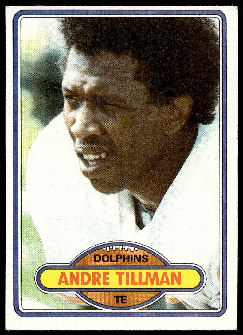1980 Topps Andre Tillman #16 (Front)