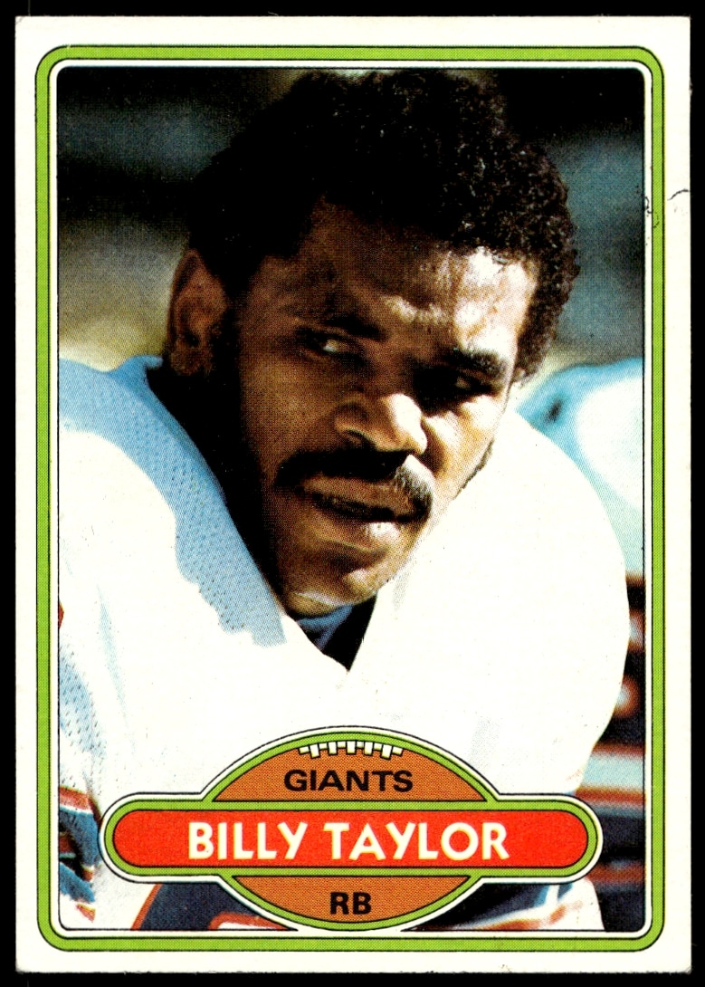 1980 Topps Billy Taylor #309 (Front)