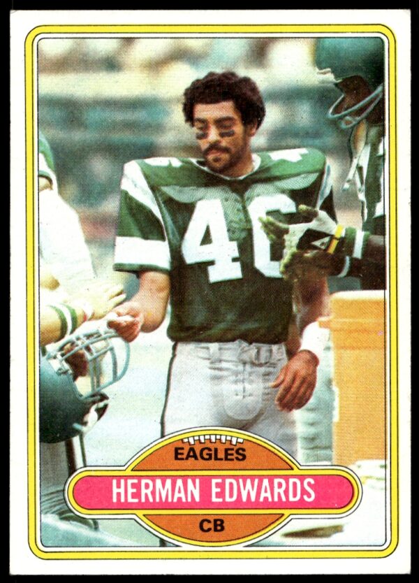 1980 Topps Herman Edwards #377 (Front)