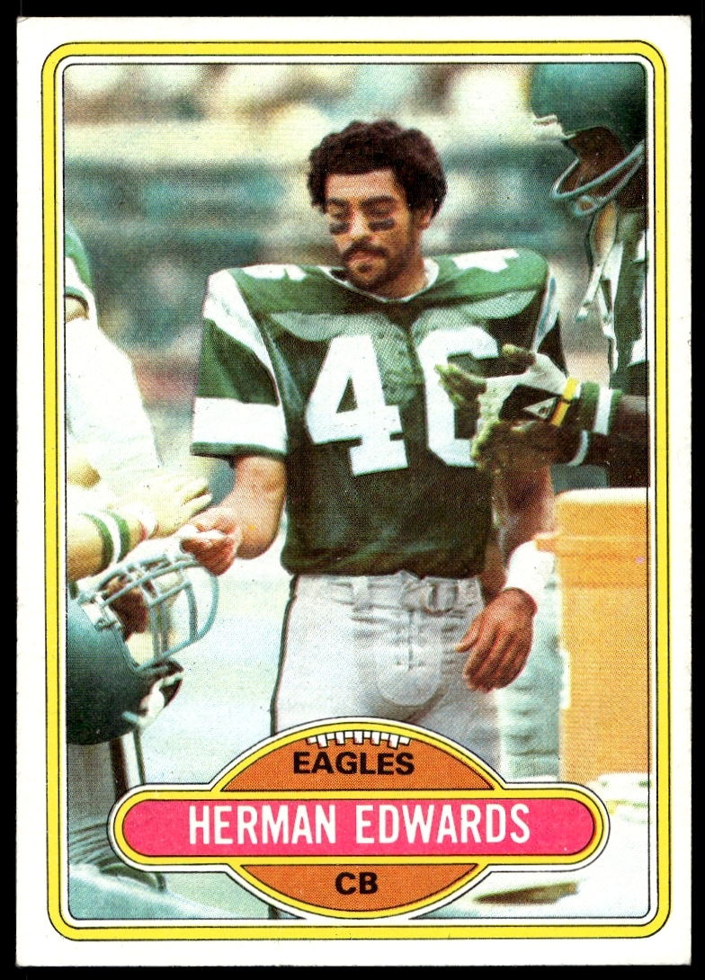 1980 Topps Herman Edwards #377 (Front)