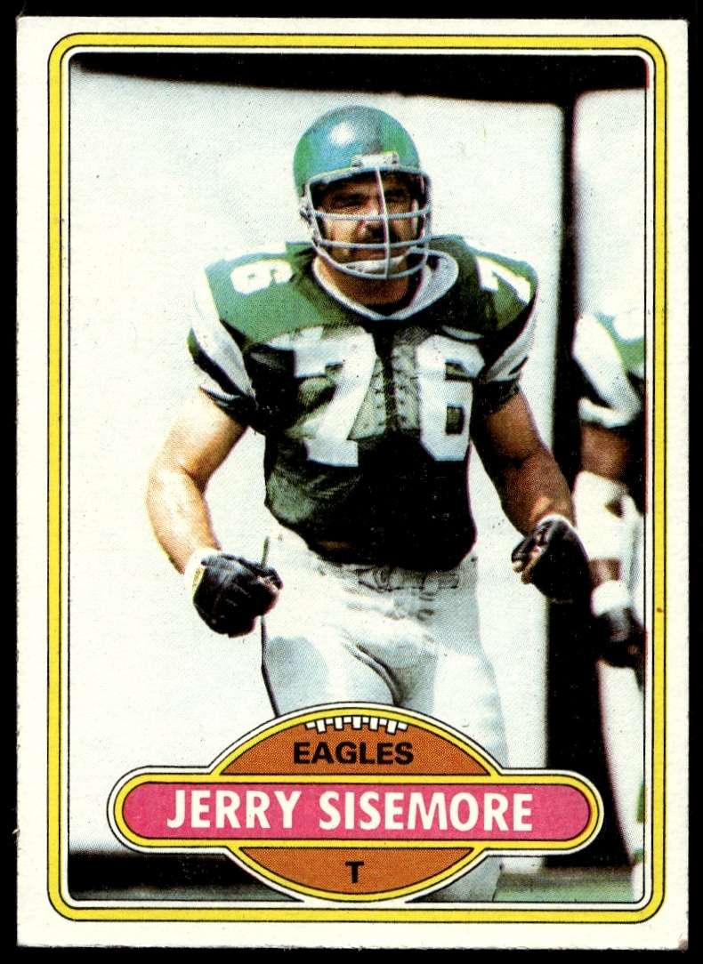 1980 Topps Jerry Sisemore #357 (Front)