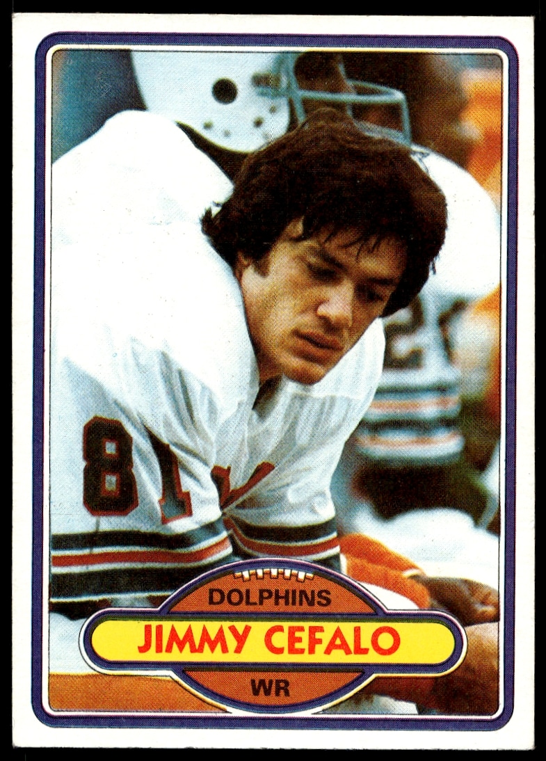 1980 Topps Jimmy Cefalo #158 (Front)