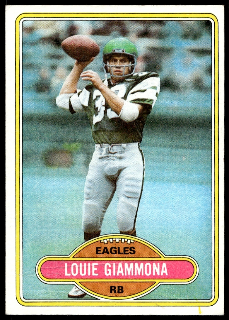 1980 Topps Louie Giammona #199 (Front)