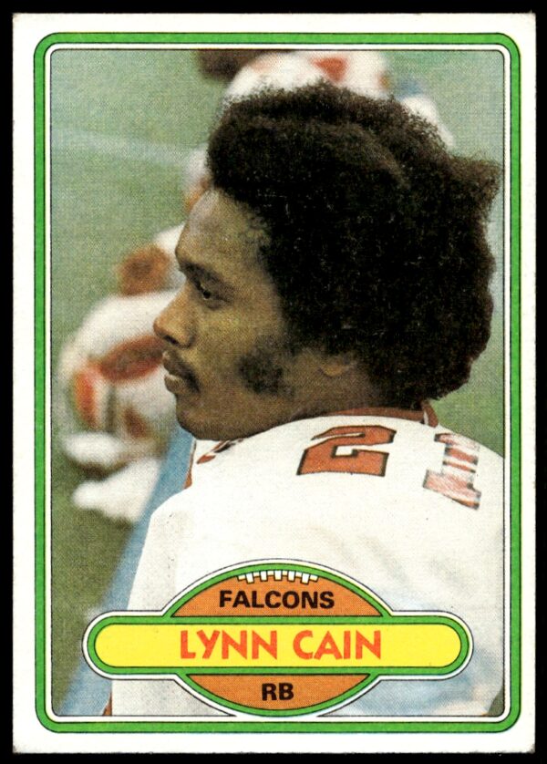 1980 Topps Lynn Cain #517 (Front)