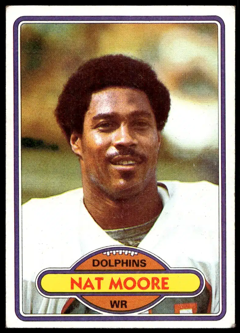 1980 Topps Nat Moore #515 (Front)