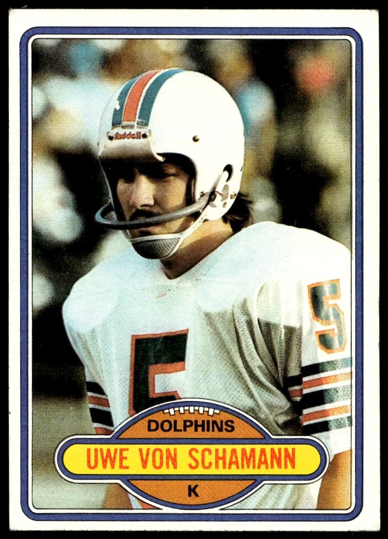 1980 Topps Uwe Von Schamann #421 (Front)