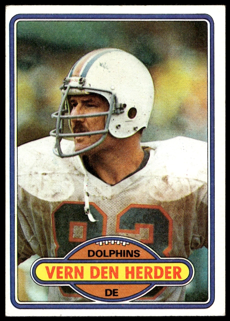 1980 Topps Vern Den Herder #281 (Front)