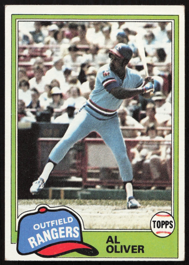 1981 Topps Al Oliver #70 (Front)