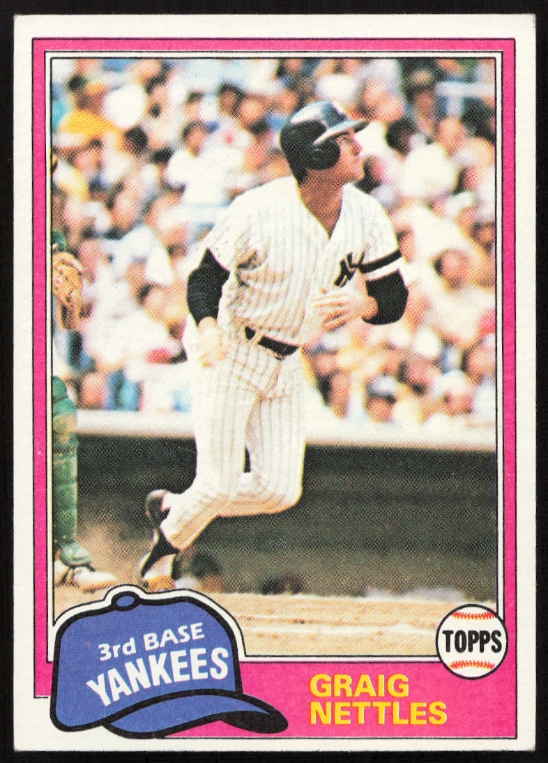 1981 Topps Graig Nettles #365 (Front)