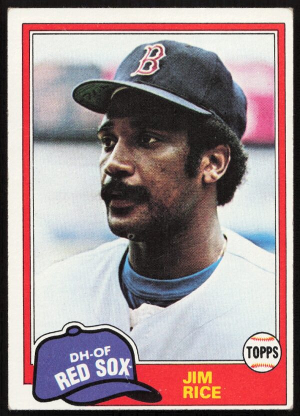 1981 Topps Jim Rice #500 (Front)