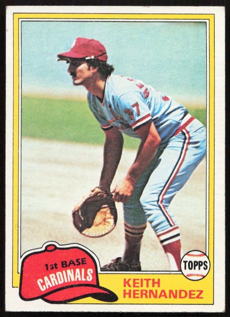 1981 Topps Keith Hernandez #420 (Front)