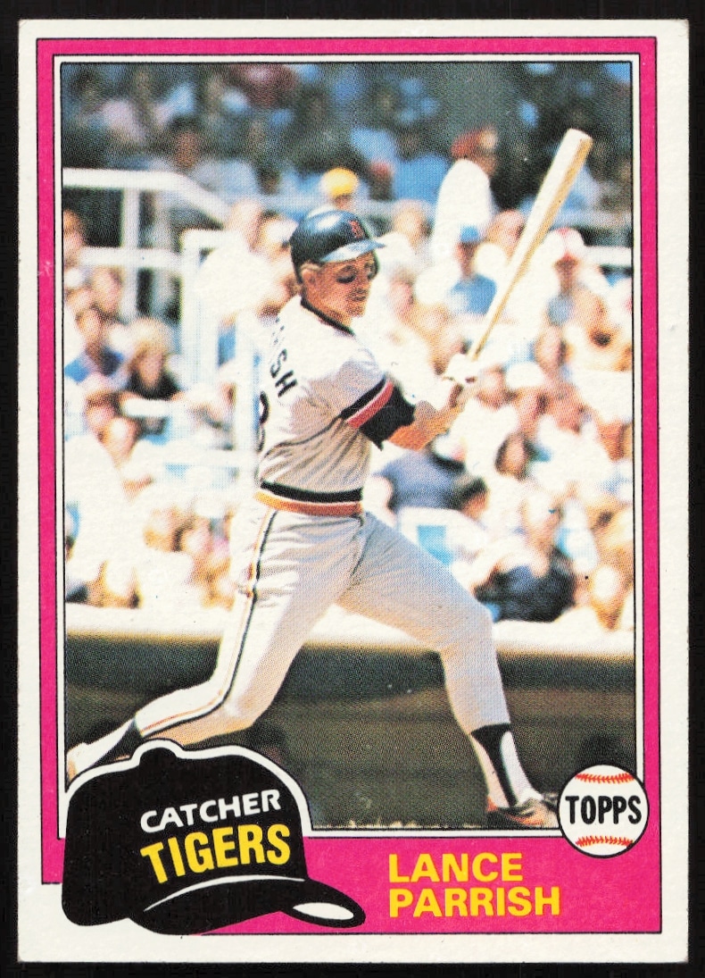 1981 Topps Lance Parrish #392 (Front)