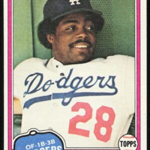 1981 Topps Pedro Guerrero #651 (Front)