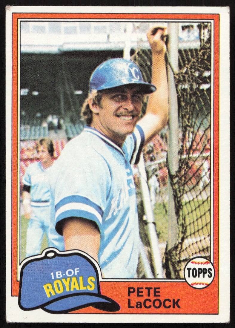 1981 Topps Pete LaCock #9 (Front)