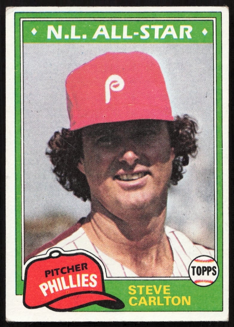 1981 Topps Steve Carlton #630 (Front)