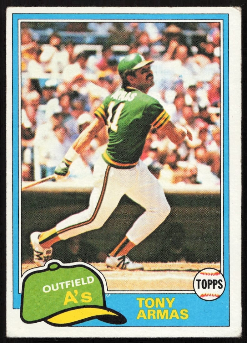 1981 Topps Tony Armas #629 (Front)