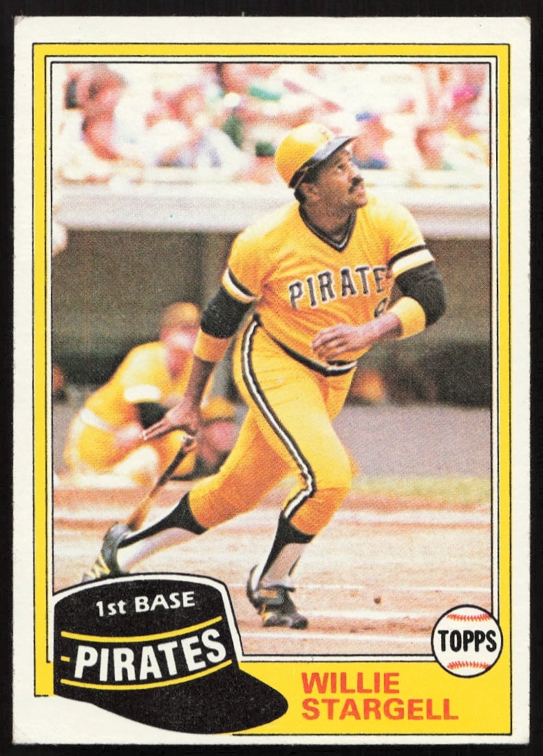 1981 Topps Willie Stargell #380 (Front)