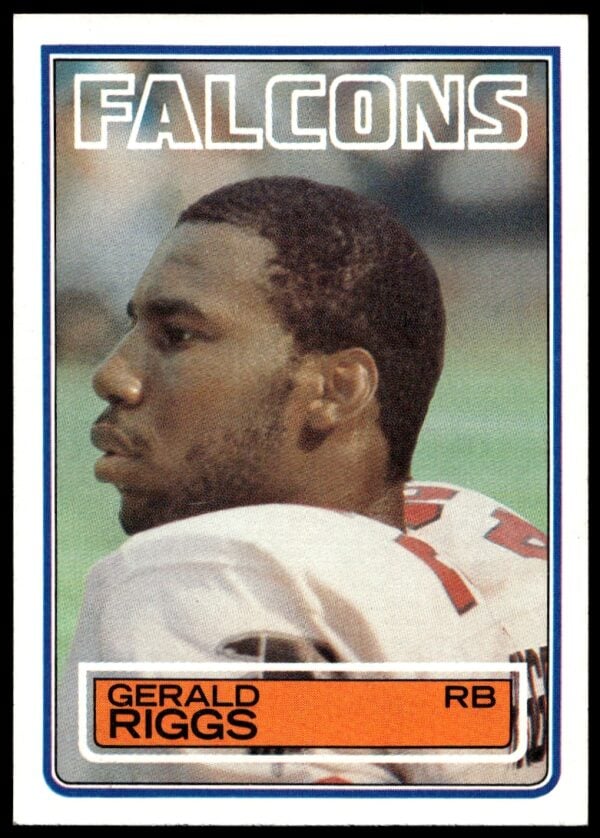 1983 Topps Gerald Riggs #25 (Front)