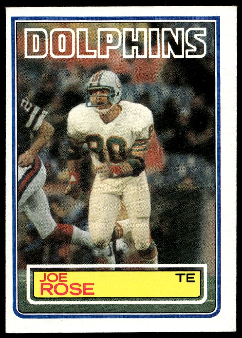 1983 Topps Joe Rose #320 (Front)