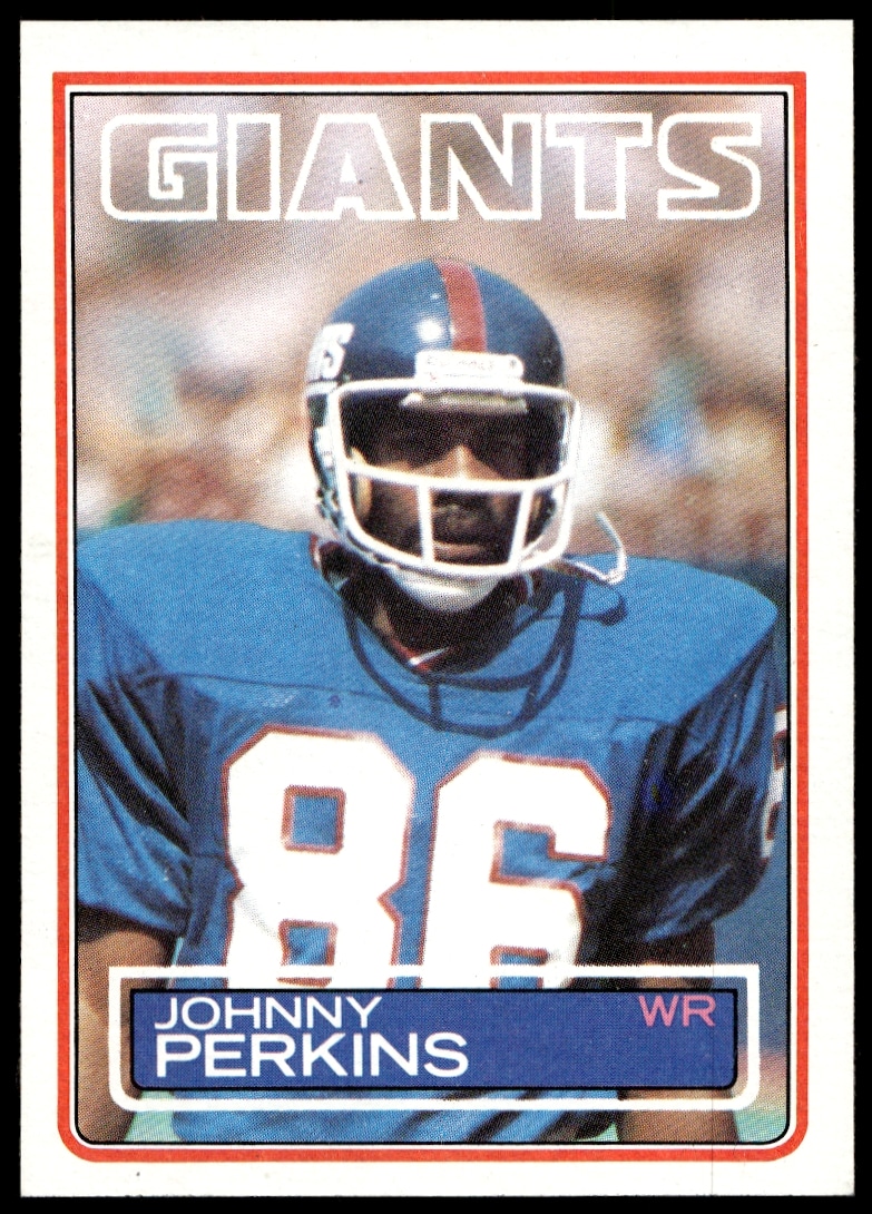1983 Topps Johnny Perkins #132 (Front)