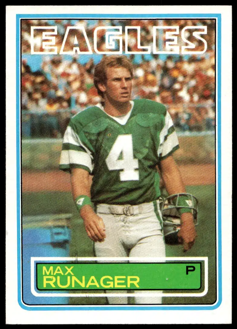 1983 Topps Max Runager #147 (Front)